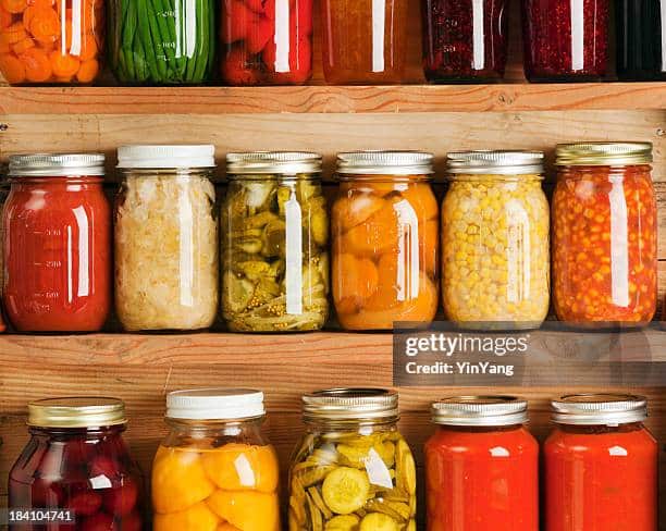 Food preservation methods, canning, and pickling