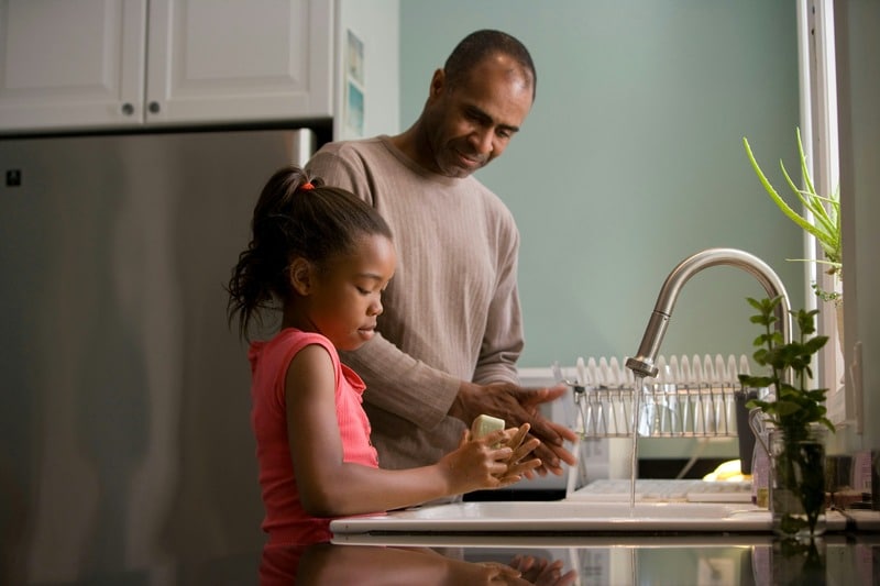 Cooking with kids requires patience, guidance and most importantly fun