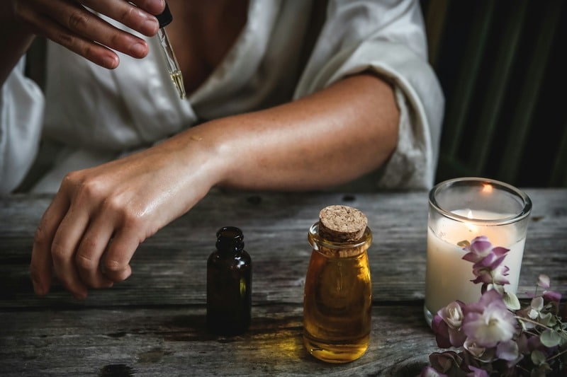 Essential oils are essential for improving mood in wellness sanctuary