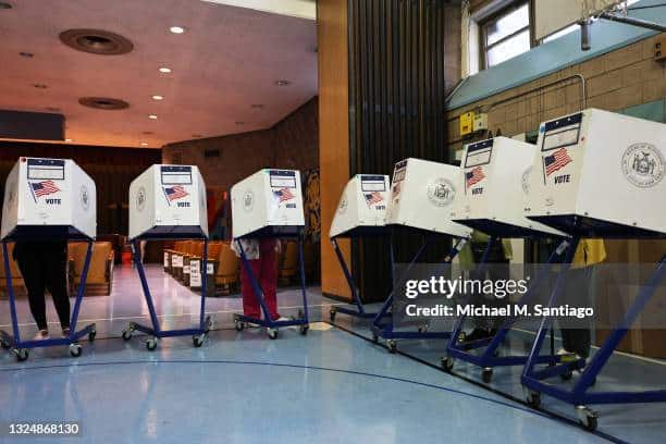 Ranked-choice voting in New York City.