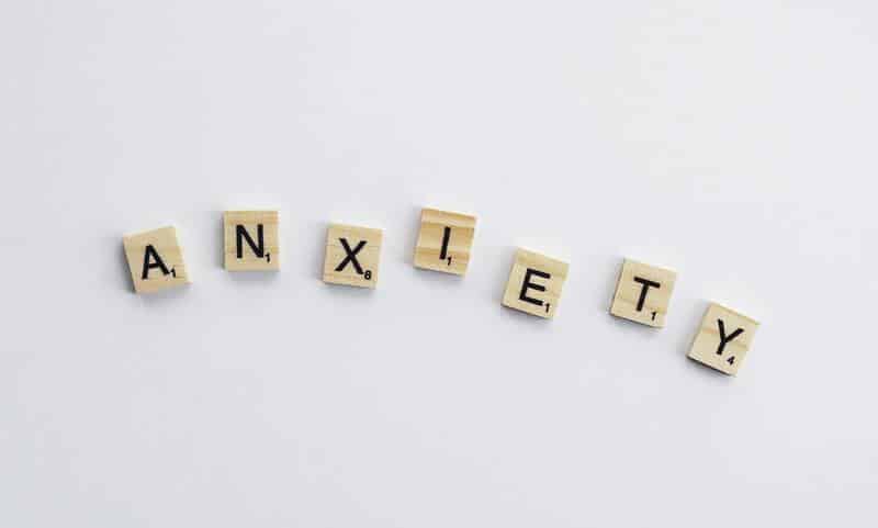 anxiety, anxious, word tiles, scrabble, nervous