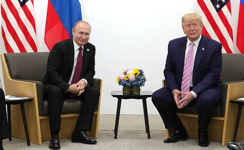 Vladimir Putin and Donald Trump