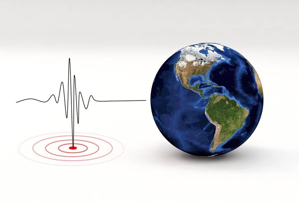 Waves on seismographs can indicate how large earthquakes are.