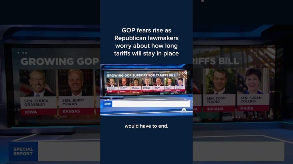 Republicans Fear Tariffs