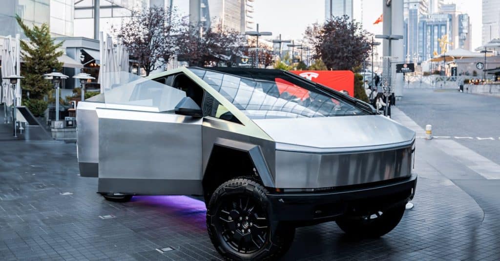 Cybertruck in the flesh