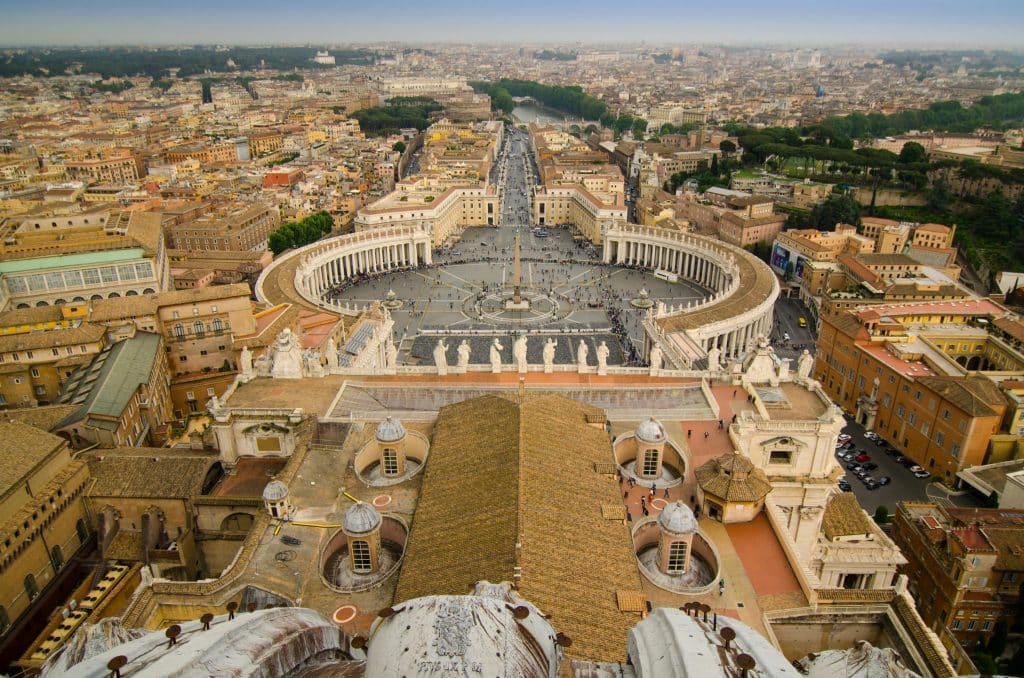 The Pope at Peter's Basilica