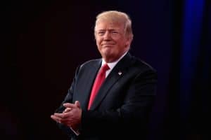 Donald Trump wants to place tariffs on the E.U. and Apple.