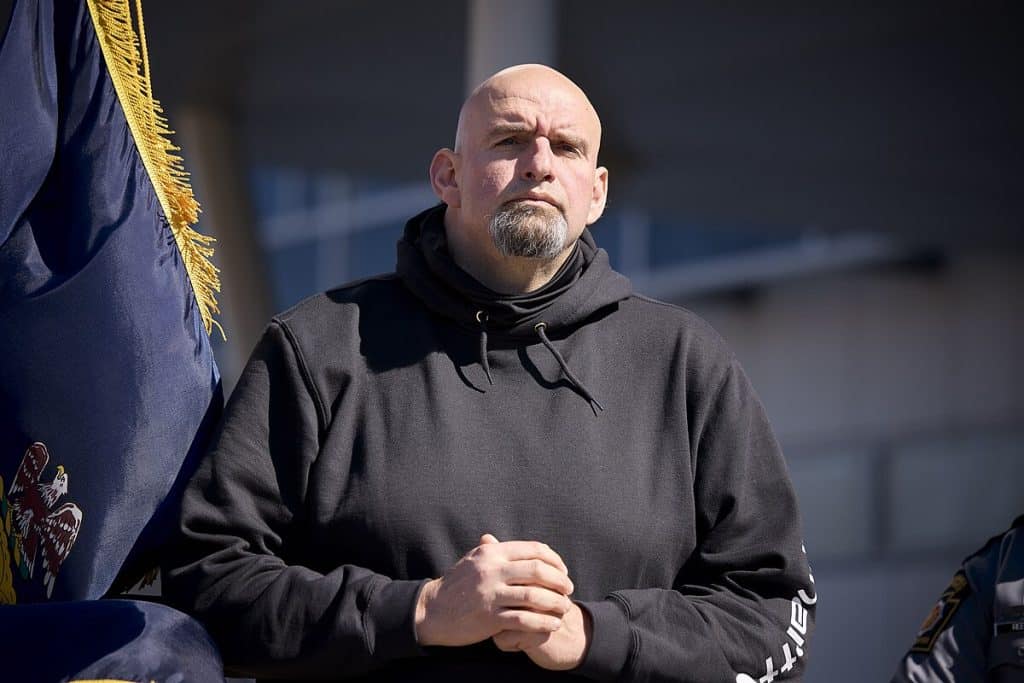 John Fetterman lost control during meeting with teacher's union.