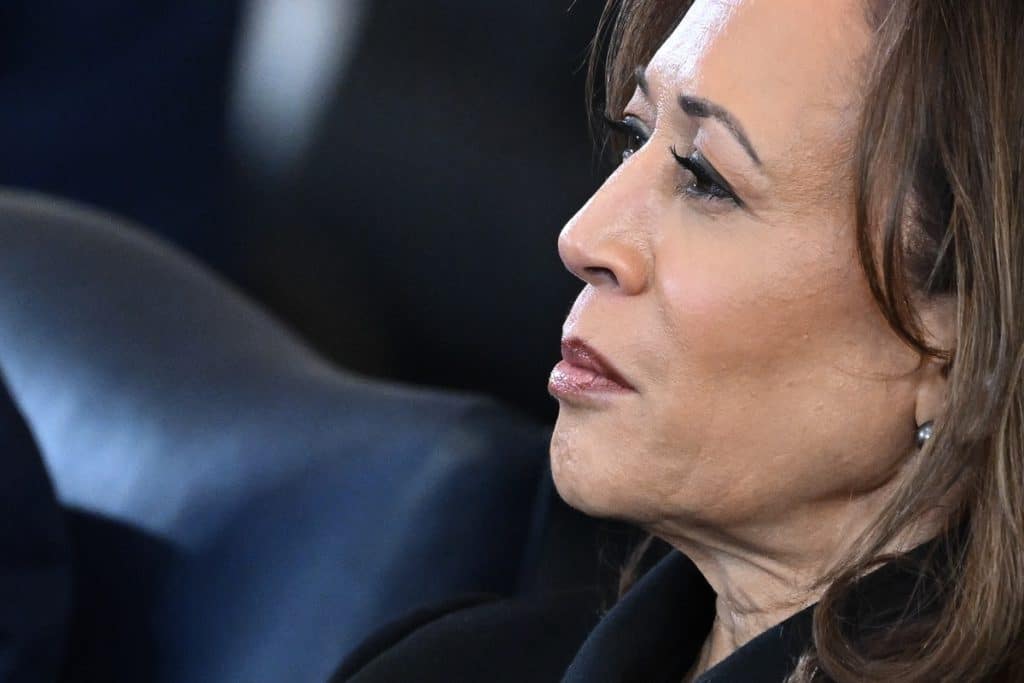 Former vice president Kamala Harris
