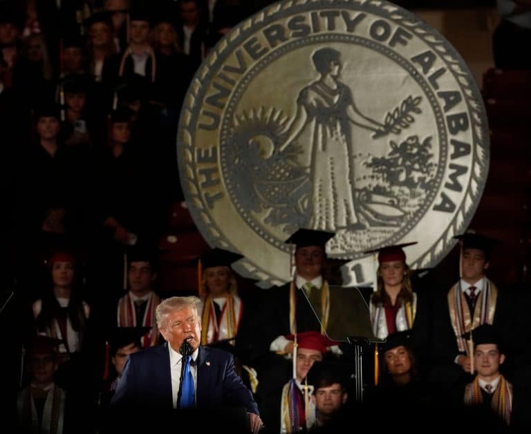 Donald Trump DOJ removes gun violence memorial