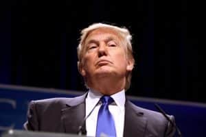 Donald Trump spreads conspiracy theory about Joe Biden.