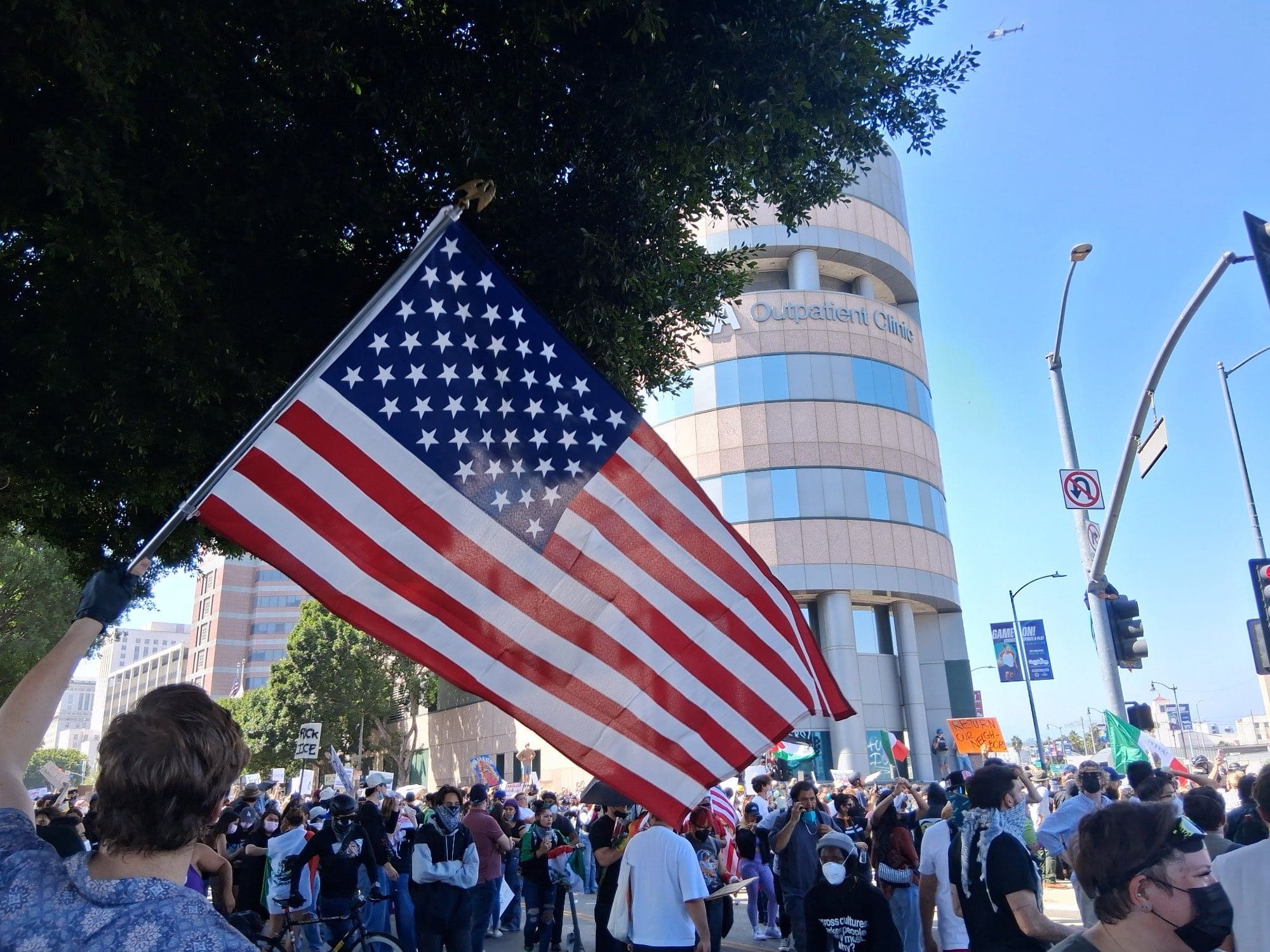 LA riots/protest