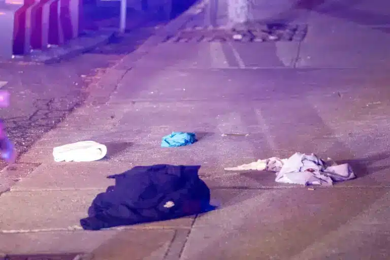 Scene after the Brown University Shooting