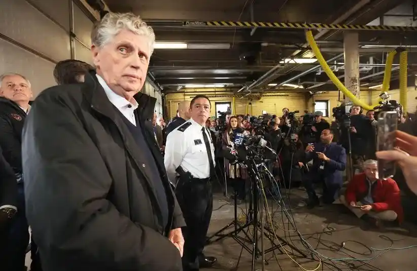 Press Conference about the mass shooting at Brown University