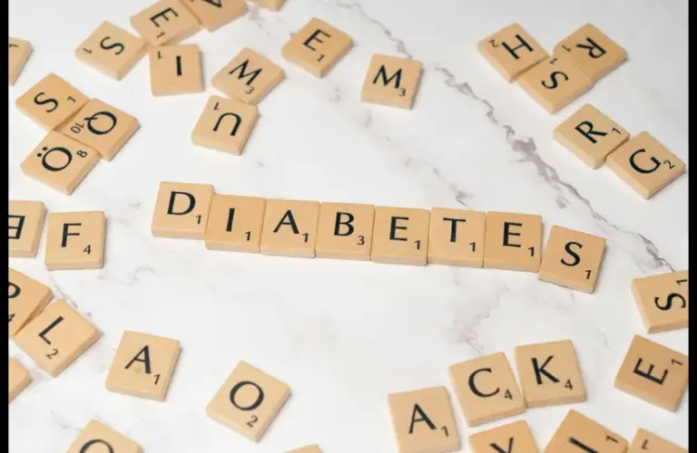 Diabetes Spelled With Scrabble Blocks