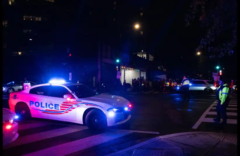 Scene of the White House Correspondents' Dinner Shooting 