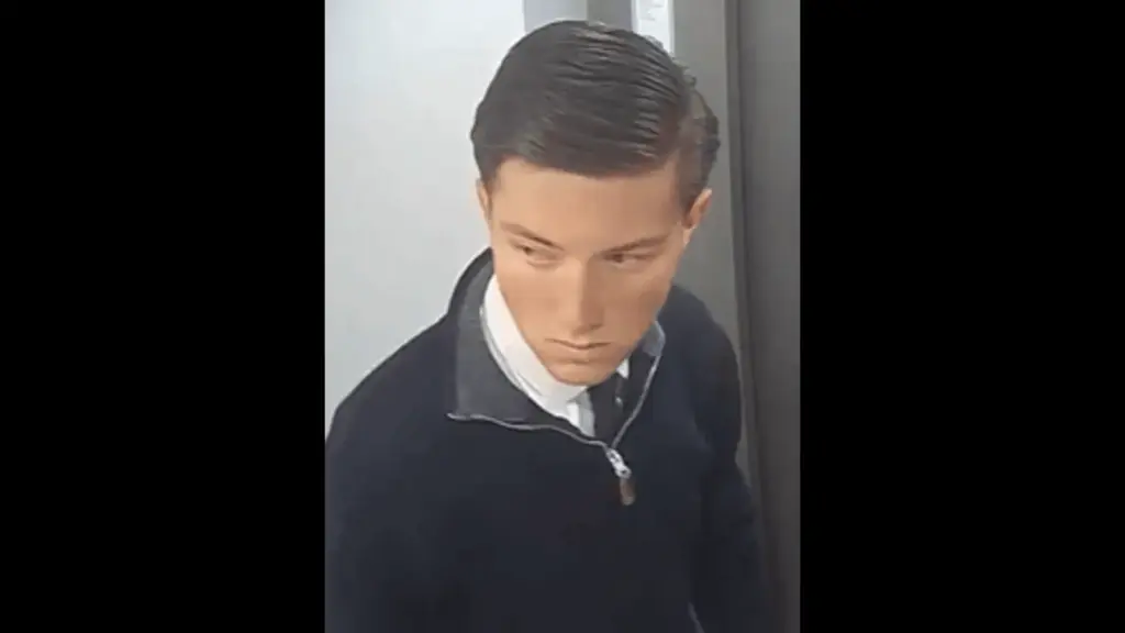 CCTV screenshot of Henry Nowak, featured in news coverage regarding the Southampton tragedy.